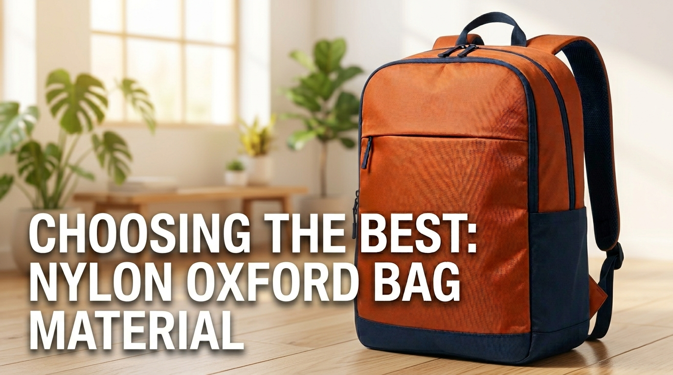 Por qué la tela de nailon Oxford es la opción preferida para materiales de bolsas de alto rendimiento