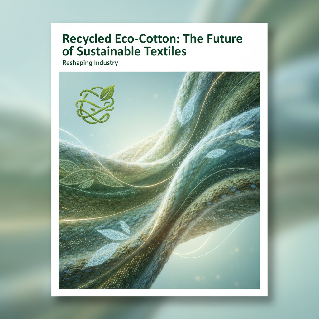 Cómo el tejido de algodón reciclado y ecológico está dando forma al futuro de los textiles sostenibles