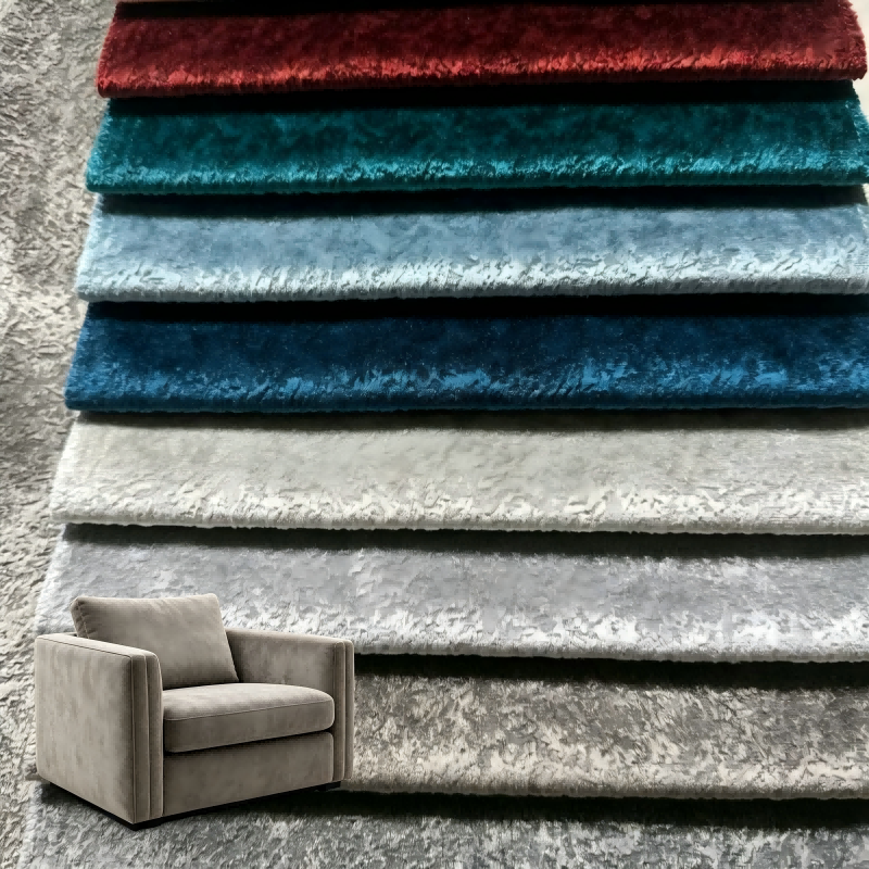 Tu sofá merece ser el centro de atención Tela de terciopelo brillante