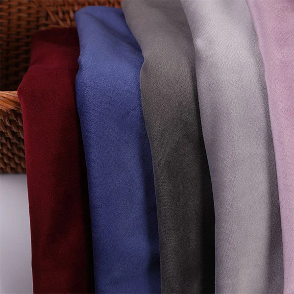 Tela de sofá de terciopelo holandés