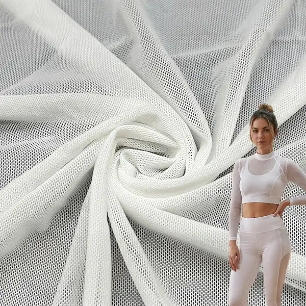Tela de malla de nailon para prendas de vestir