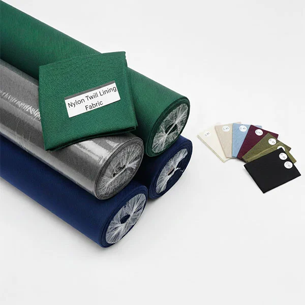 Tela de forro de sarga de nailon