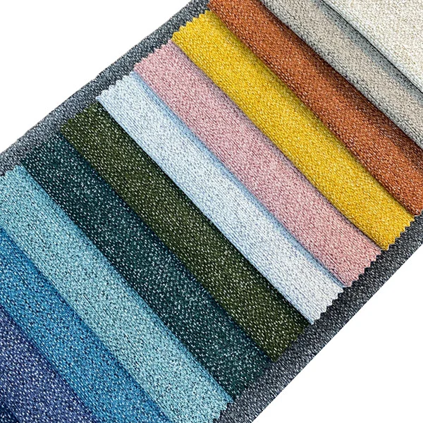 Tela de sofá de terciopelo liso liso