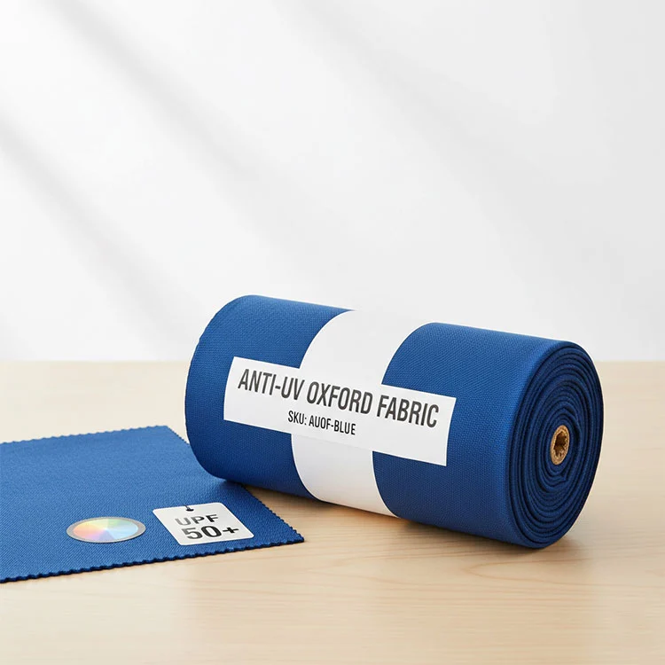 Tela Oxford anti-UV de poliéster Tela Oxford anti-UV de poliéster